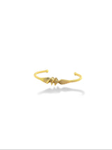 Golden Infinity Bangle