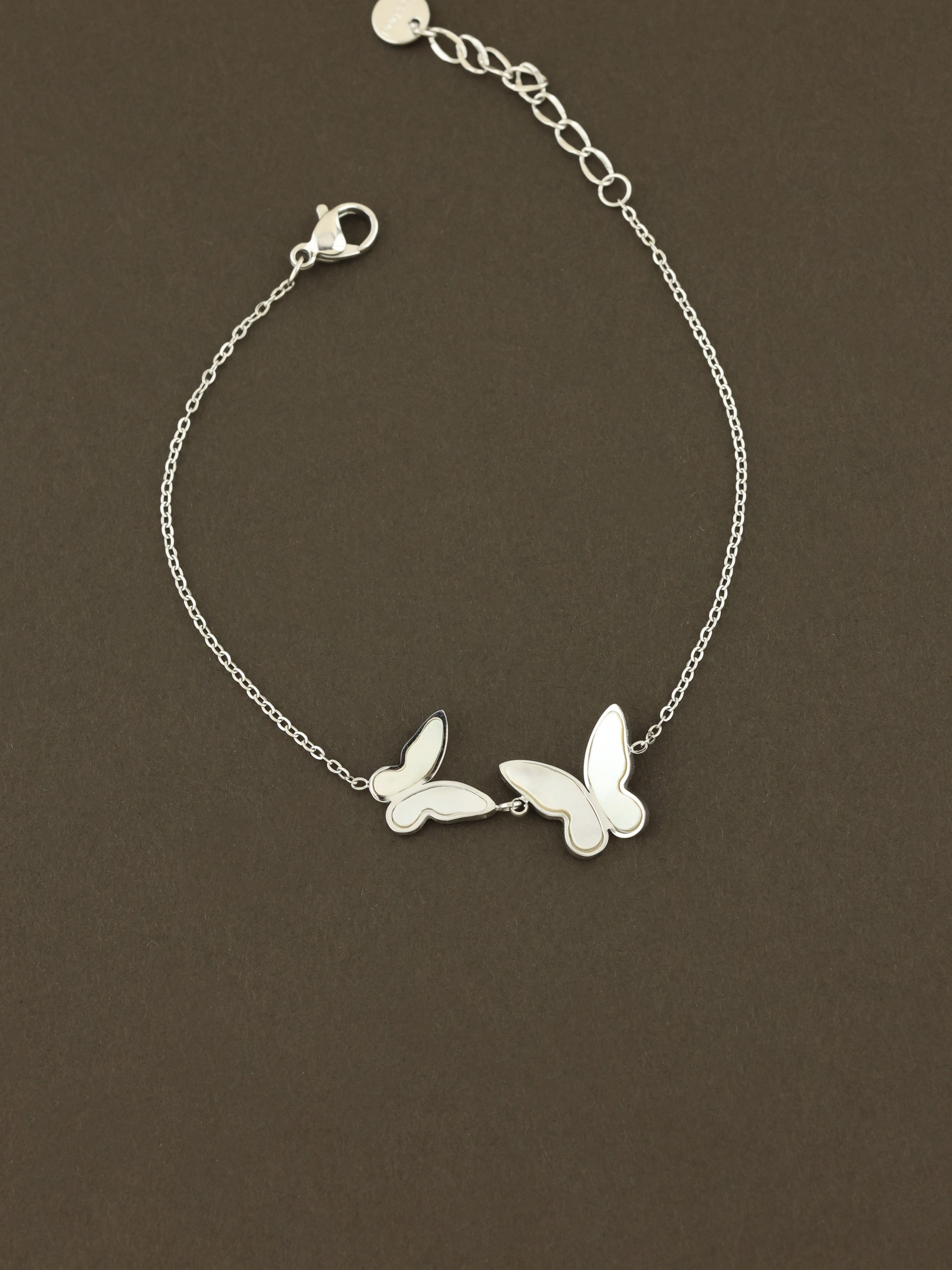 Silver Butterfly Bracelet