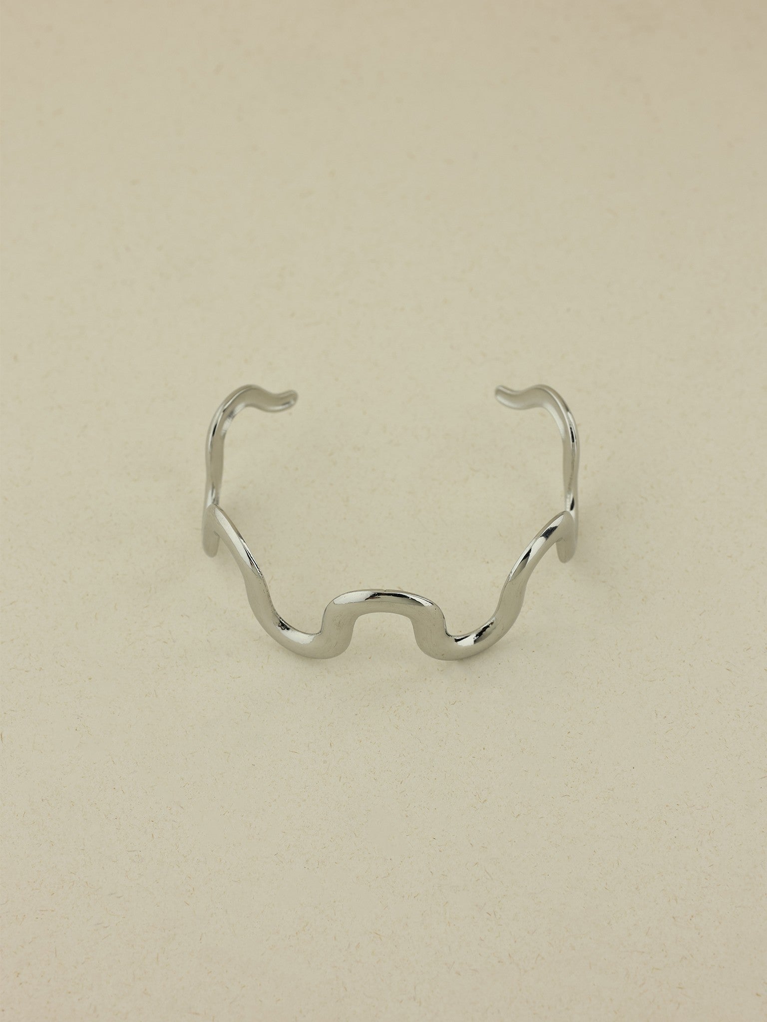 Wavy Cuff Bangle