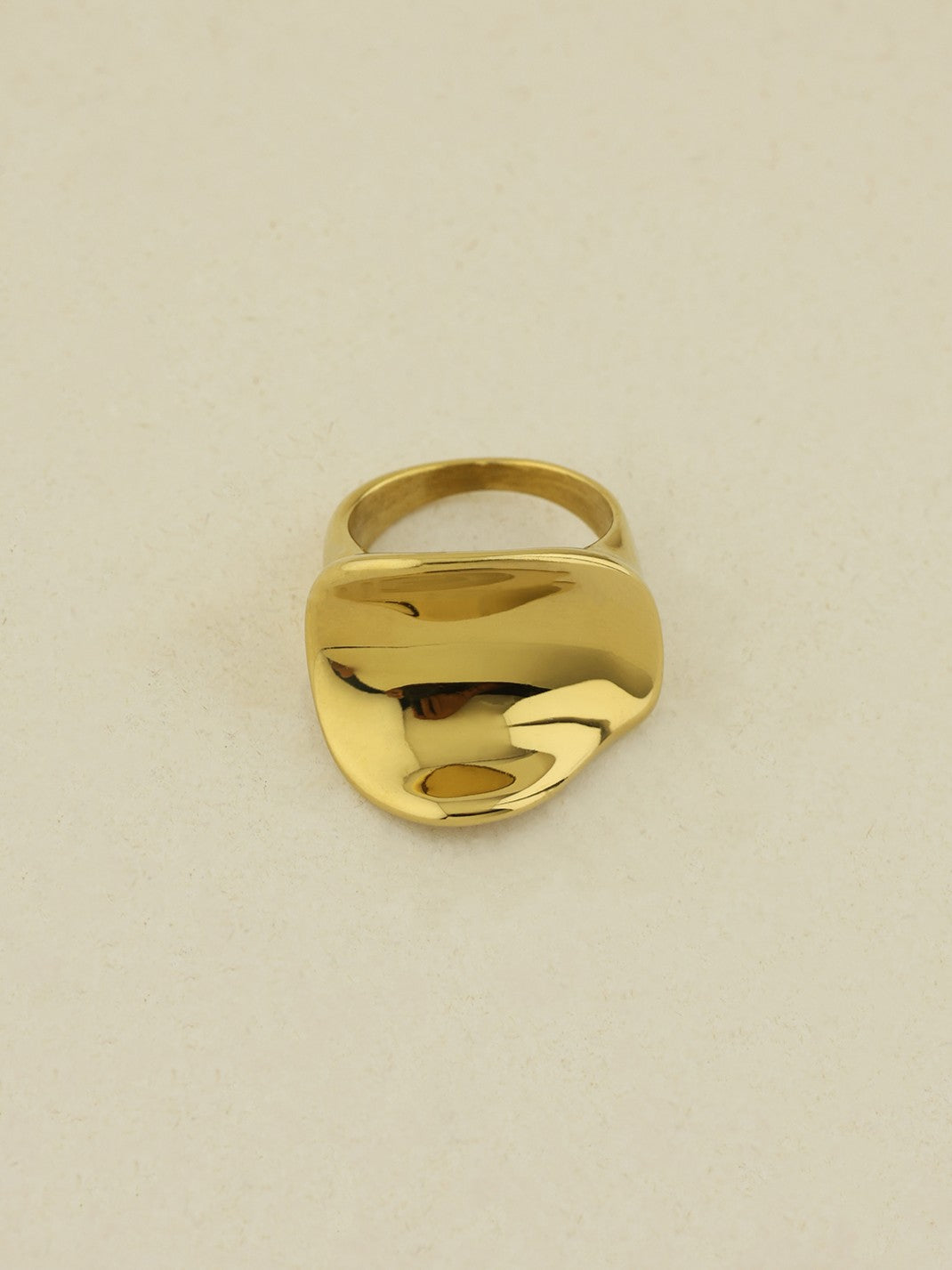 Modernist Facet Ring