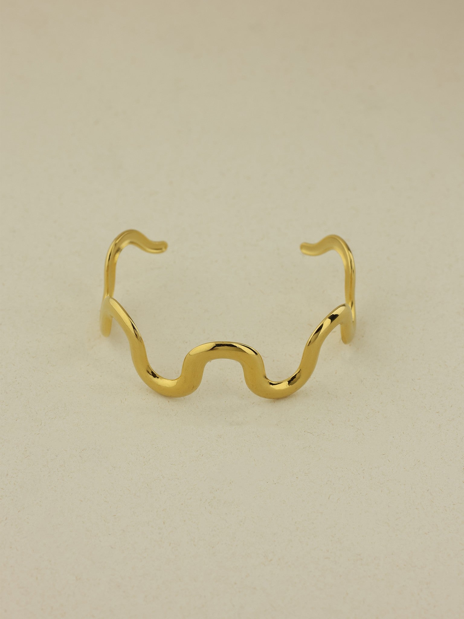 Wavy Cuff Bangle