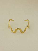 Wavy Cuff Bangle