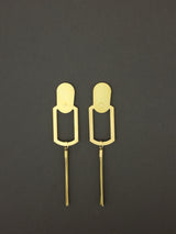 Geo Dangle Earrings