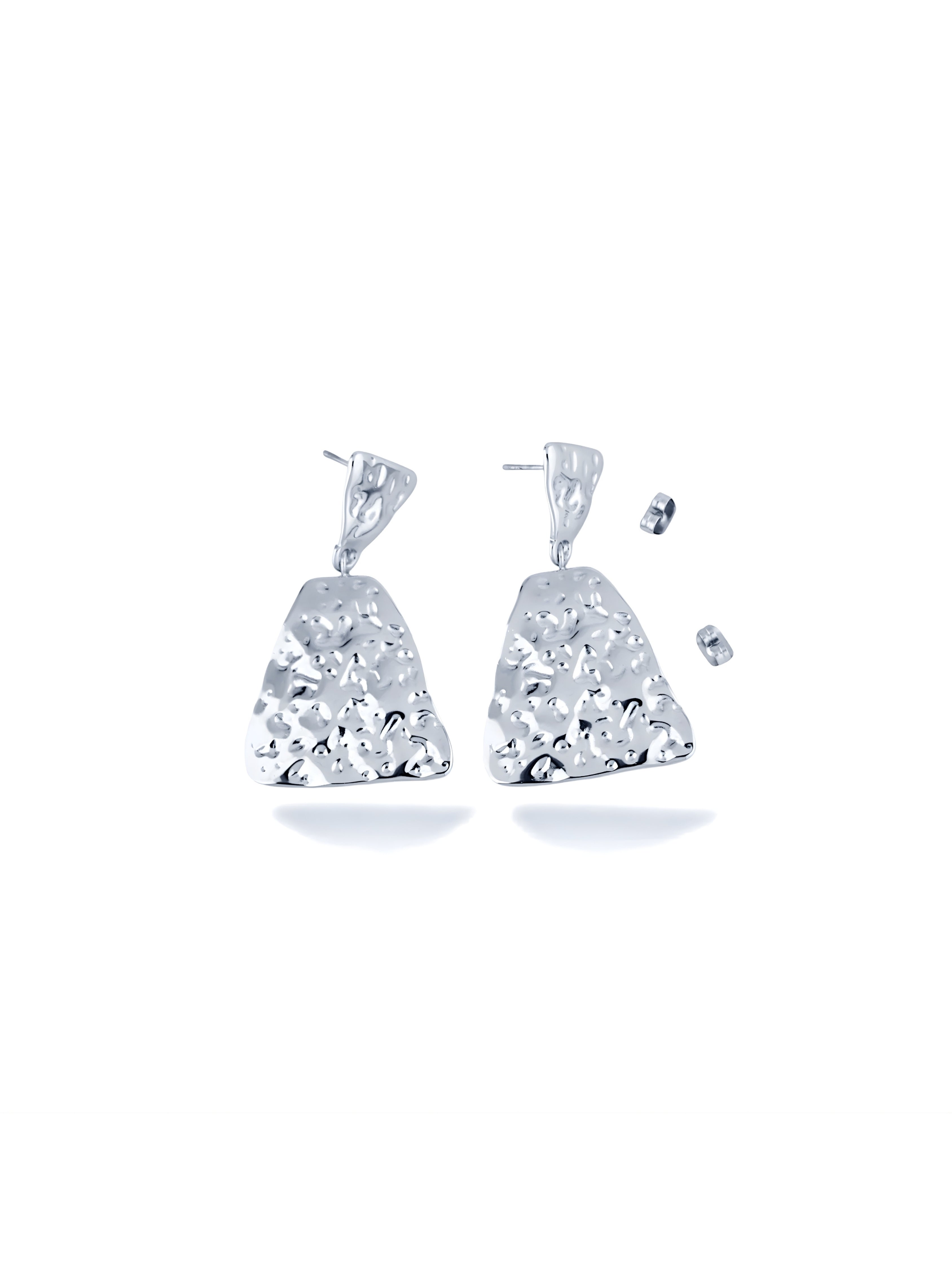 Textured Drop Earrings