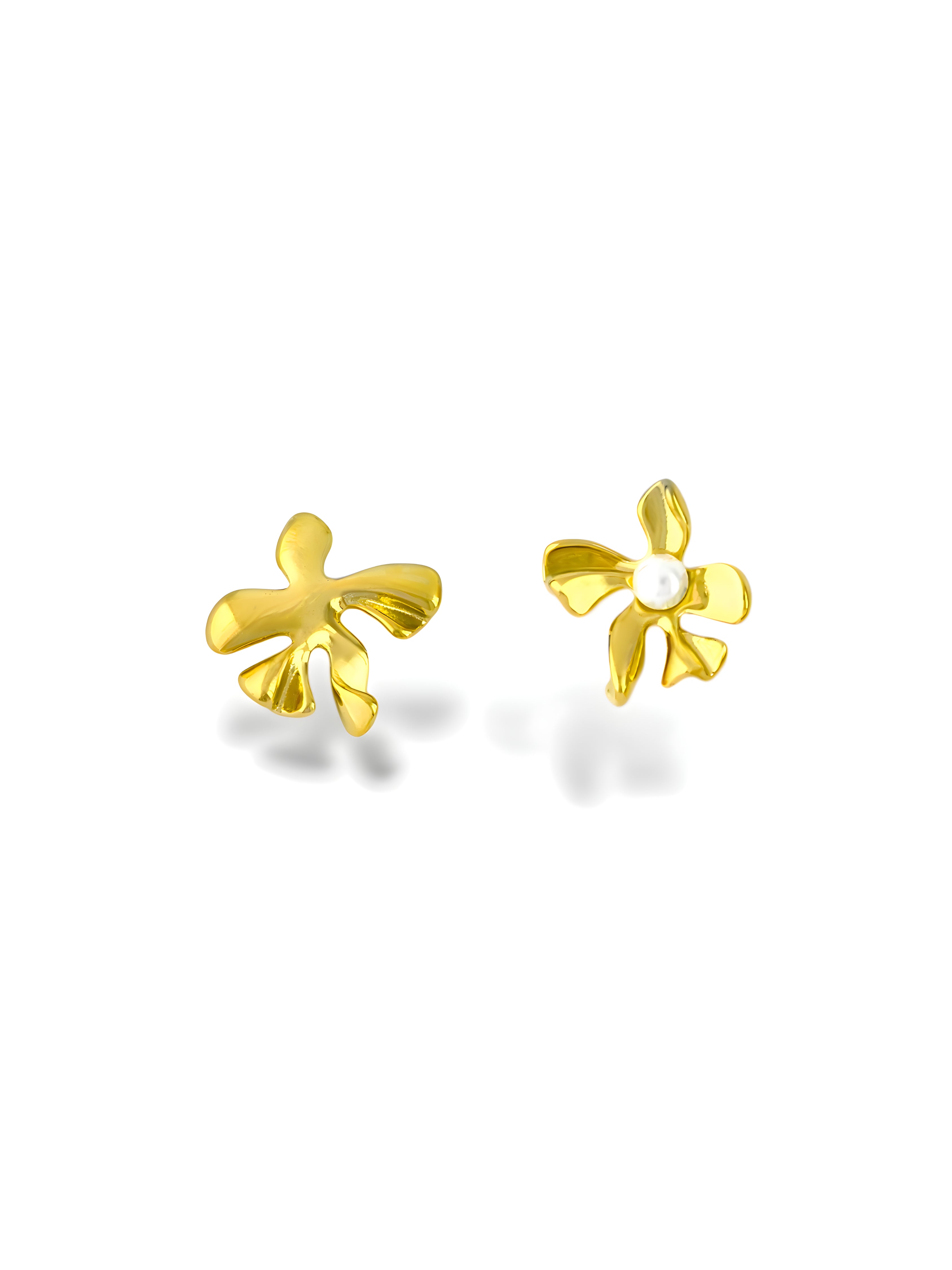 Orchid Pearl Earrings