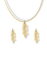Leaf Cluster Jewellery Set