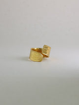 Hammered Open Band Ring