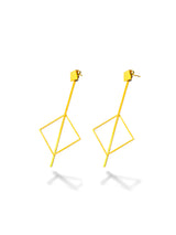 Geometric Angle Dangle Earrings