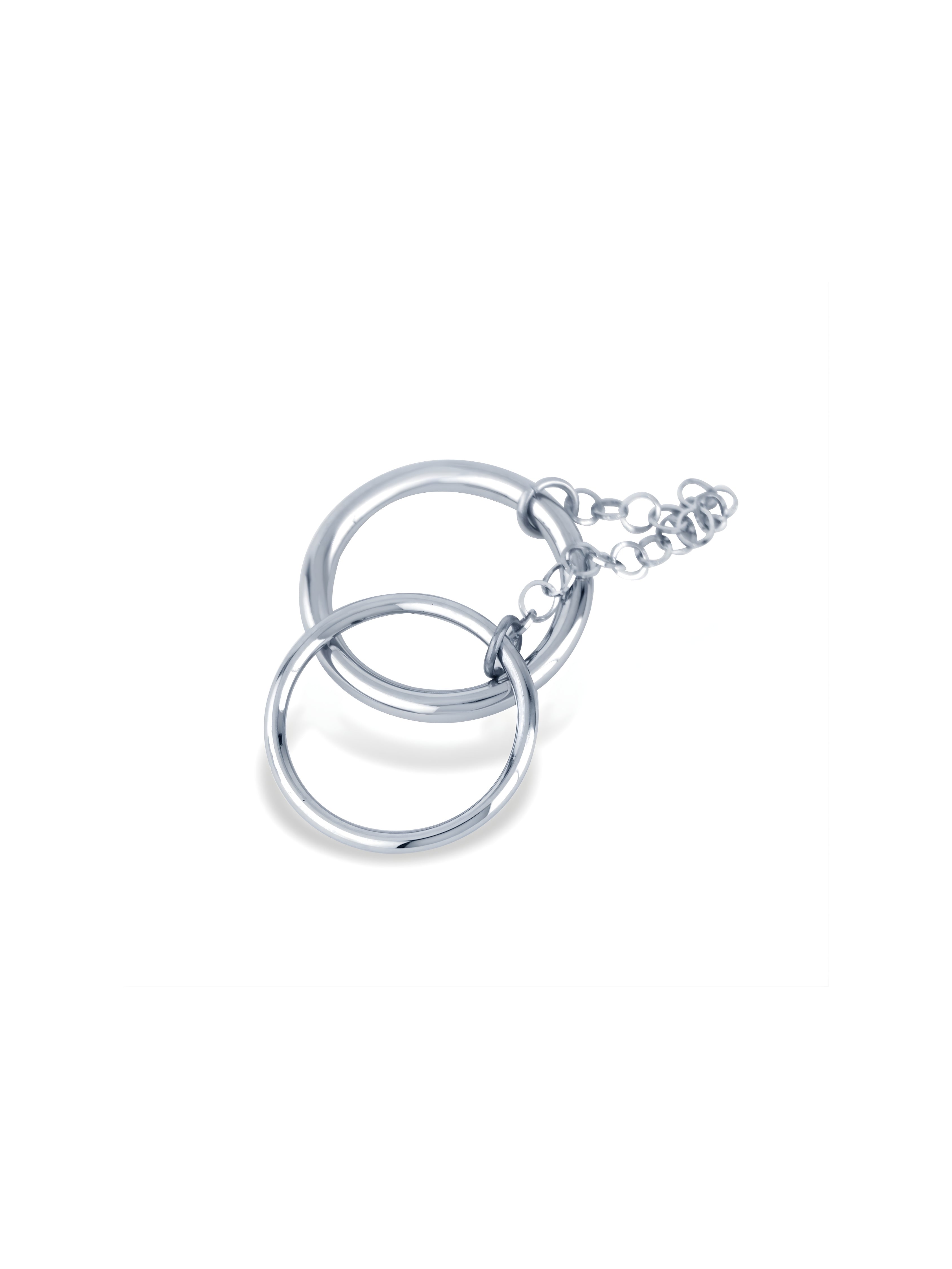 Twin Knot Linked Ring
