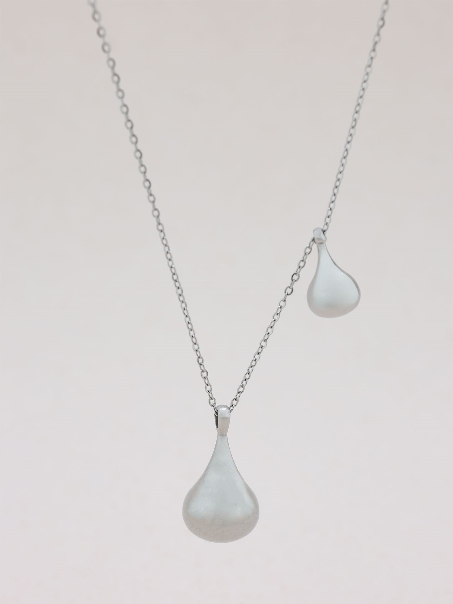Twin Tear Drop Pendant