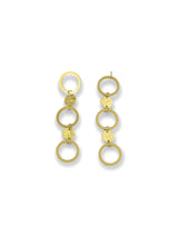 Circle Cascade Drop Earrings