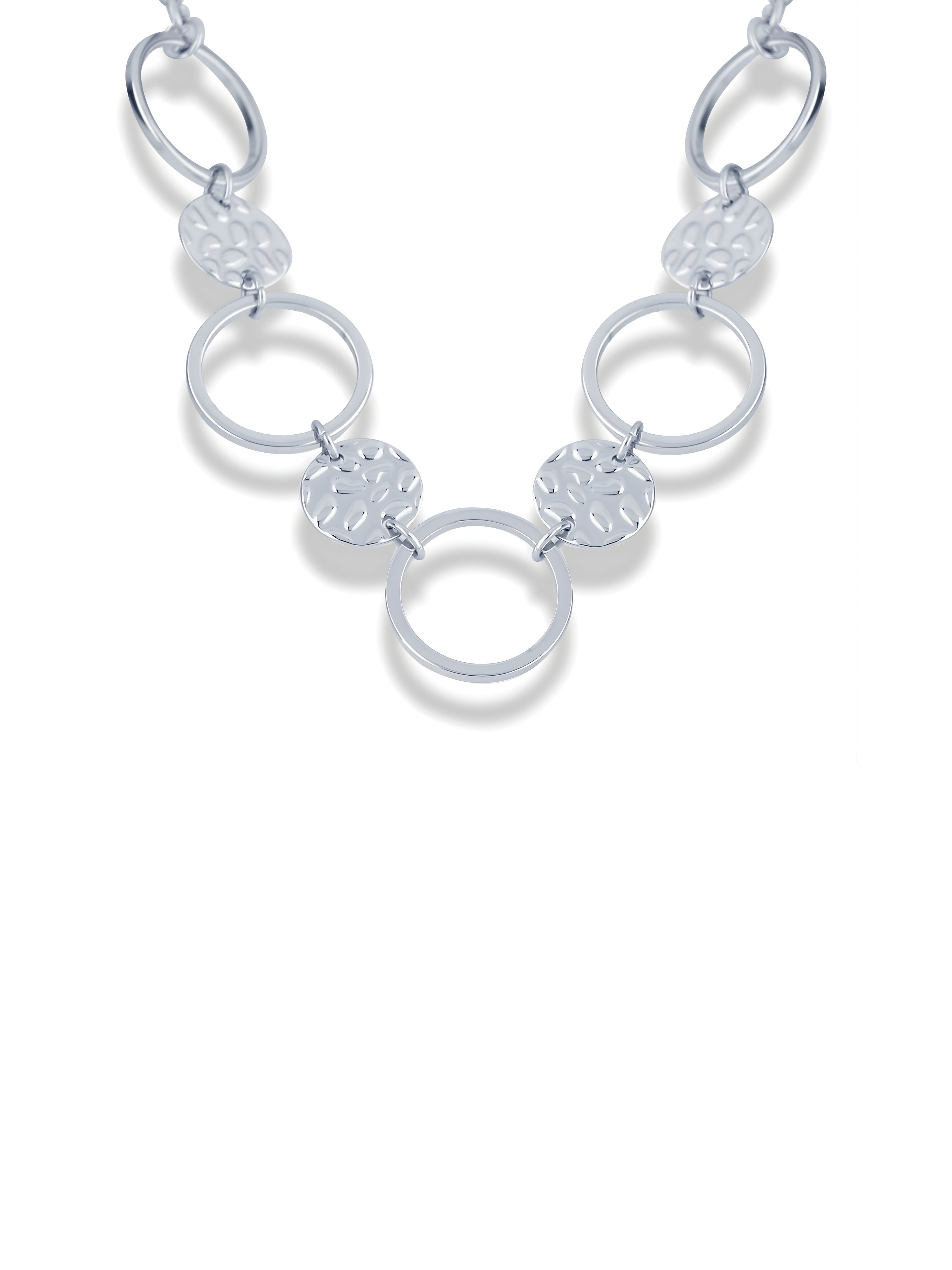 Sunburst Textured Necklace