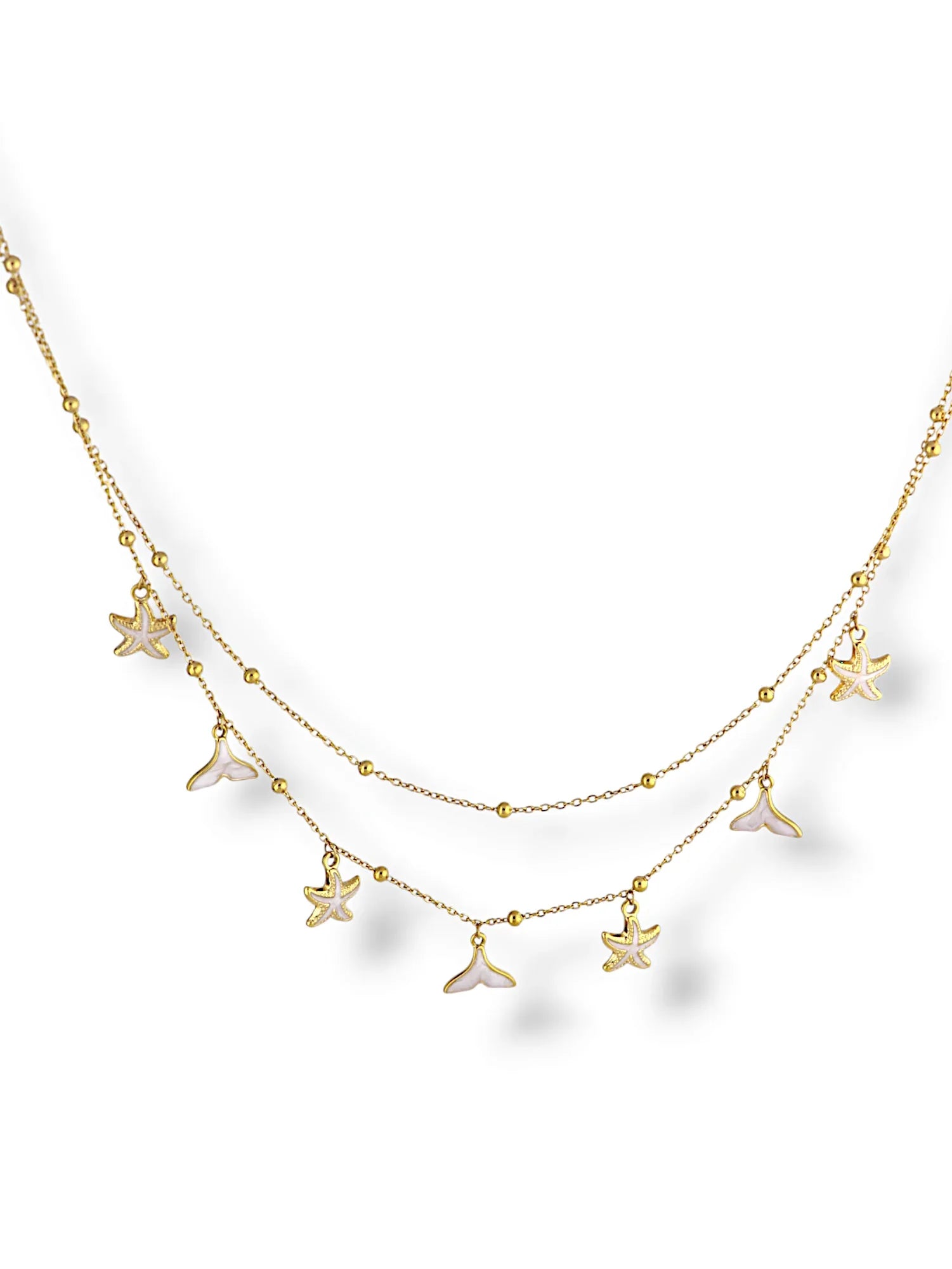 Two Layer Starfish Mermaid Waist Chain - Doulaat