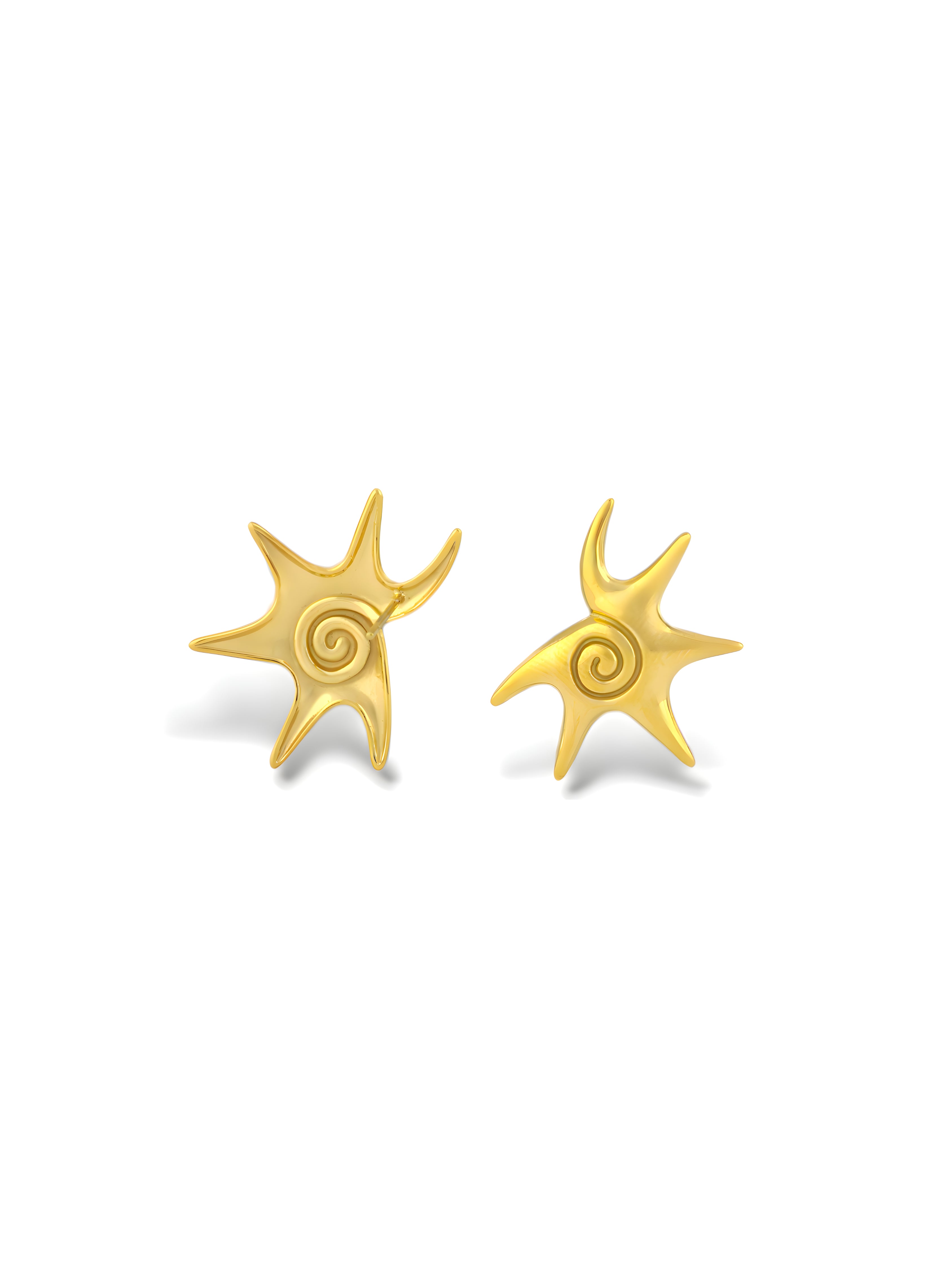 Spiral Shell Earring