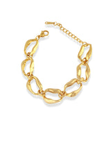 Soft Wavy Links Bracelet