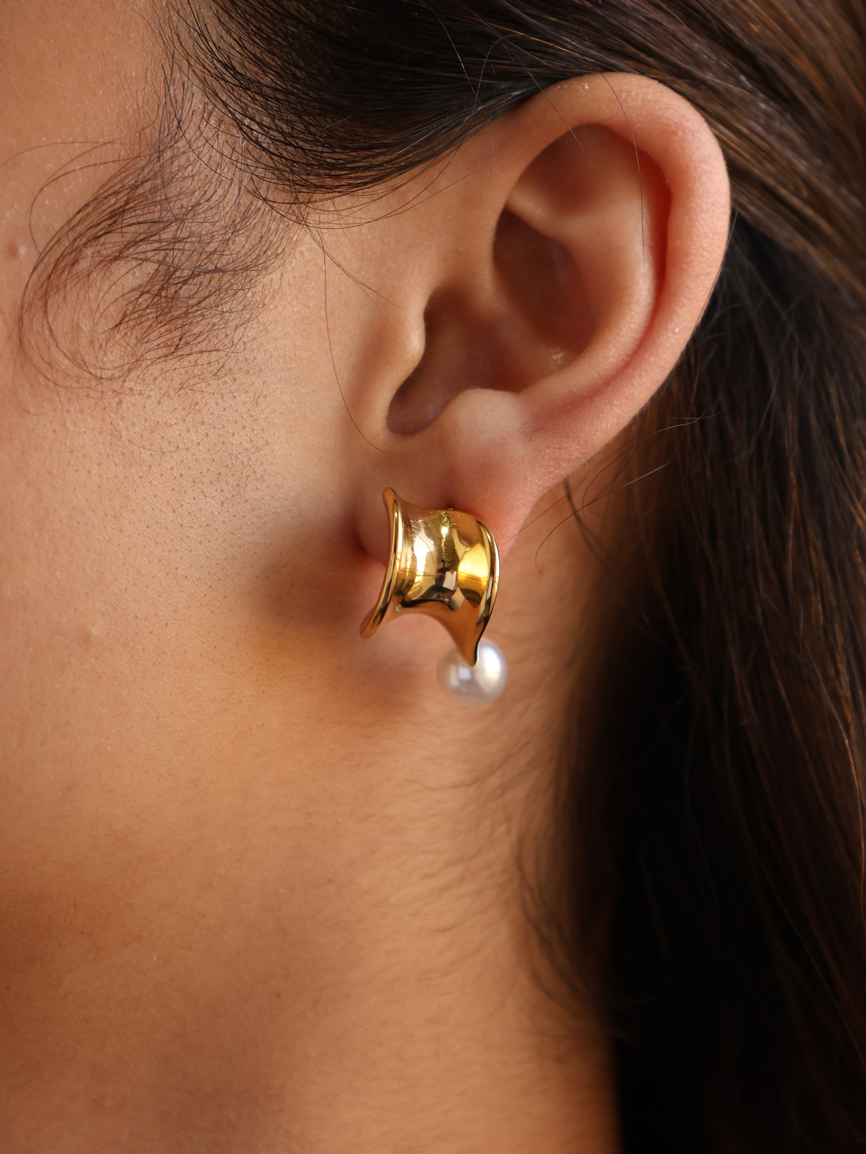 Twist Stud Earrings