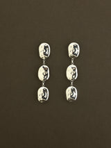 Silver Teardrop Earrings