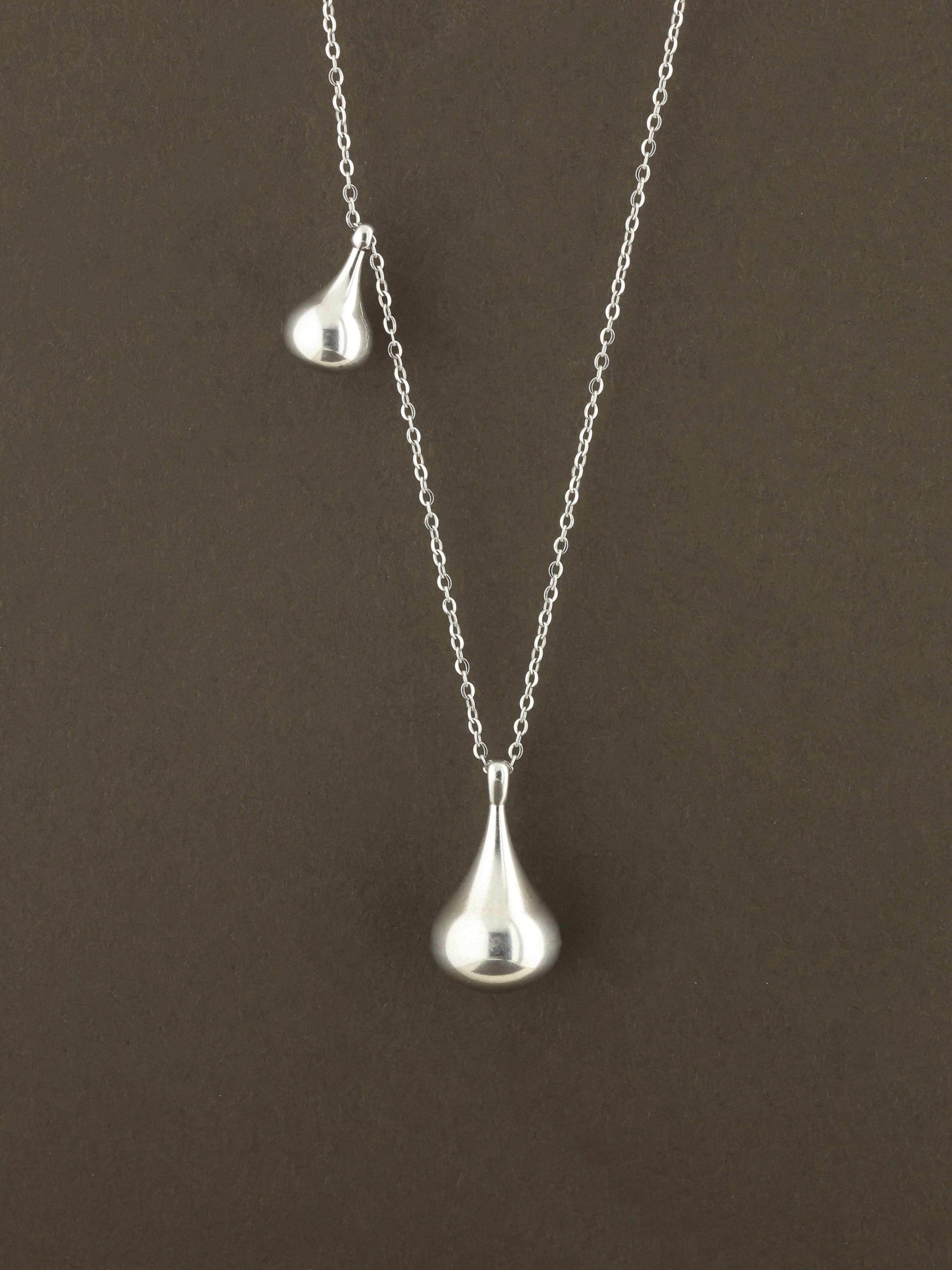 Twin Tear Drop Pendant