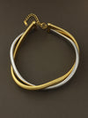 Dual Tone Braided Necklace