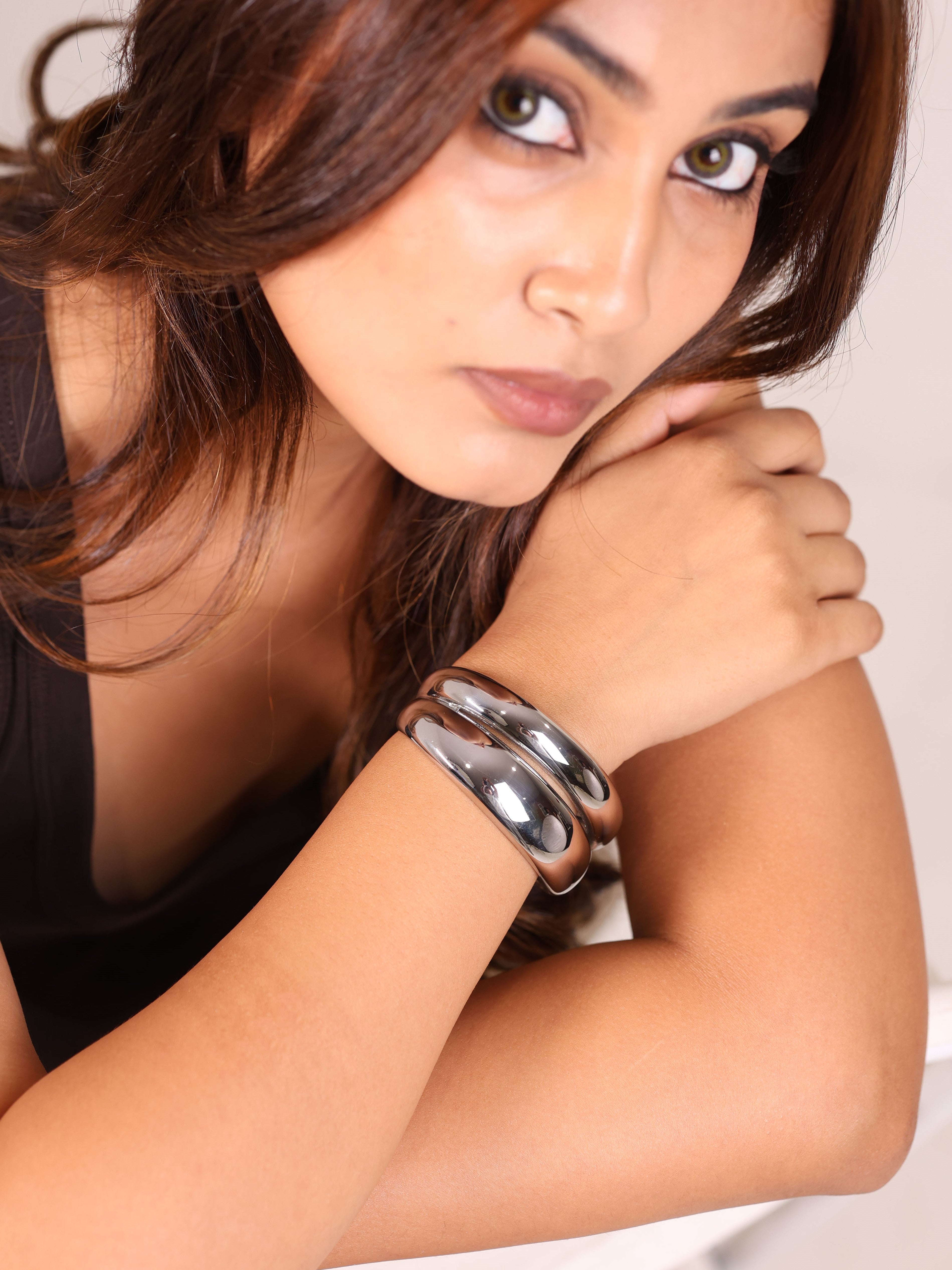 Modern Twinray Bangle