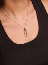 Sterling Open-FrameNecklace
