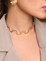Wavy Collar Necklace