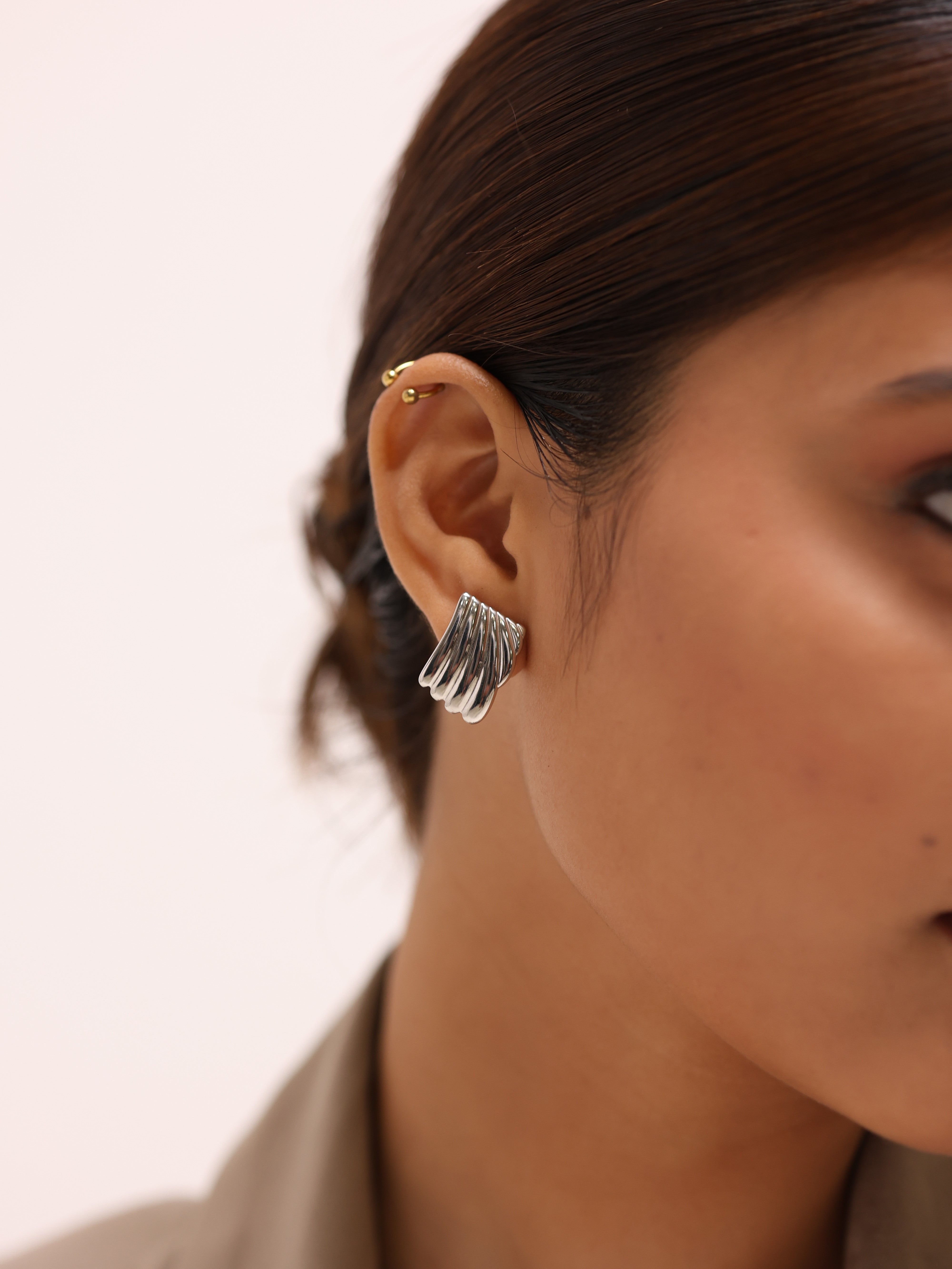 Strip Stud Earrings