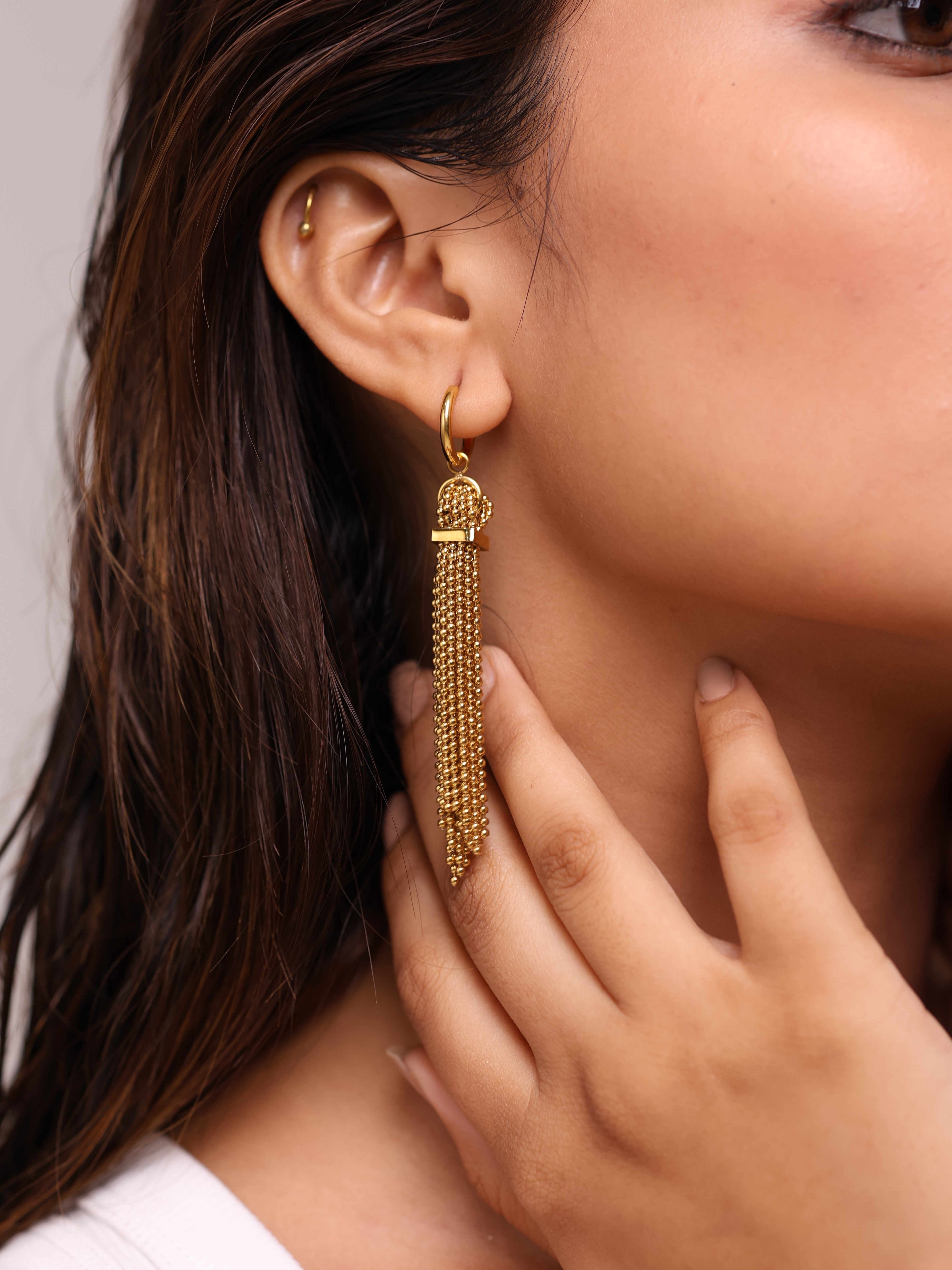 Fringe Drop Earrings