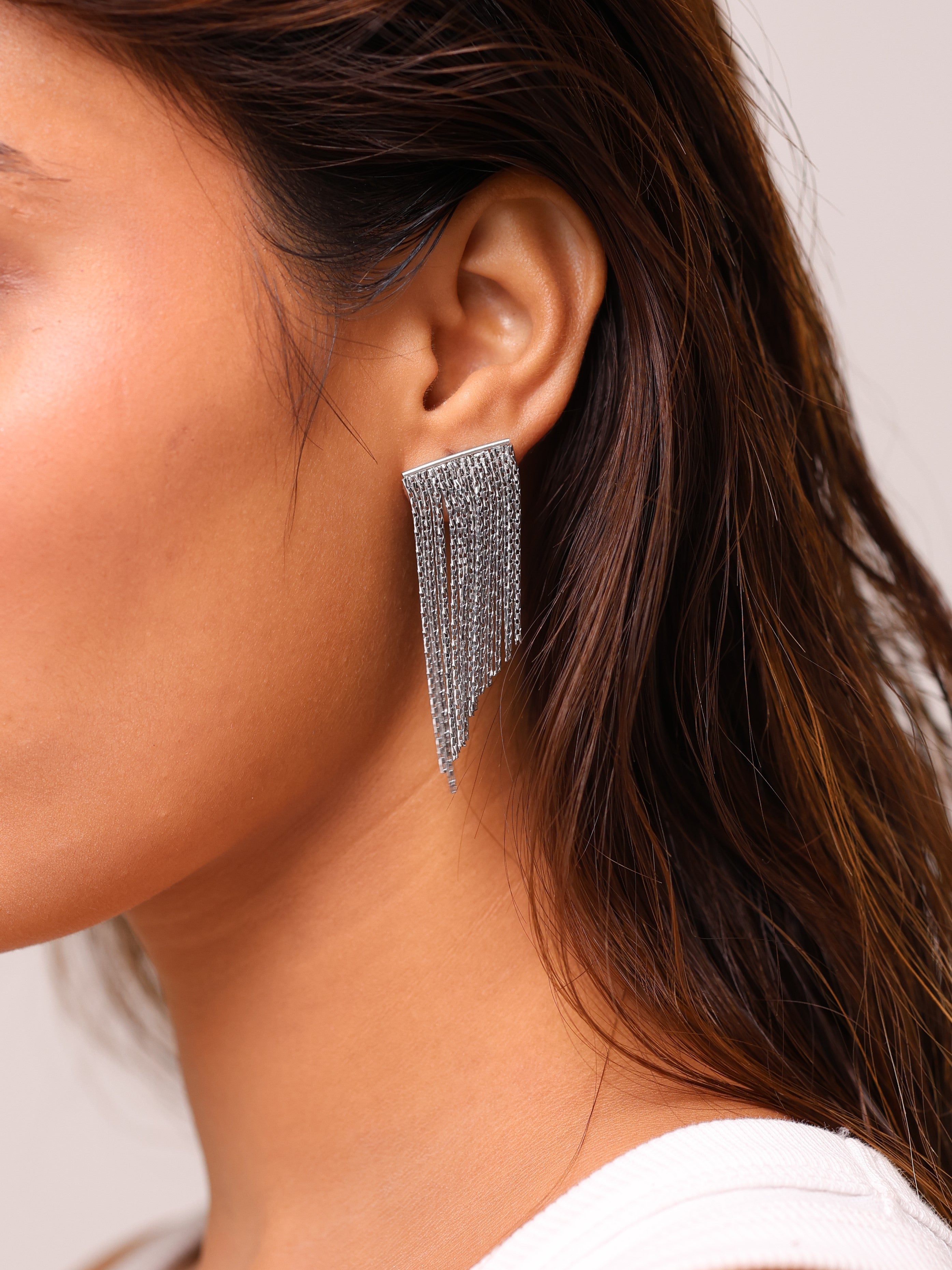 Fringe Drop Earrings
