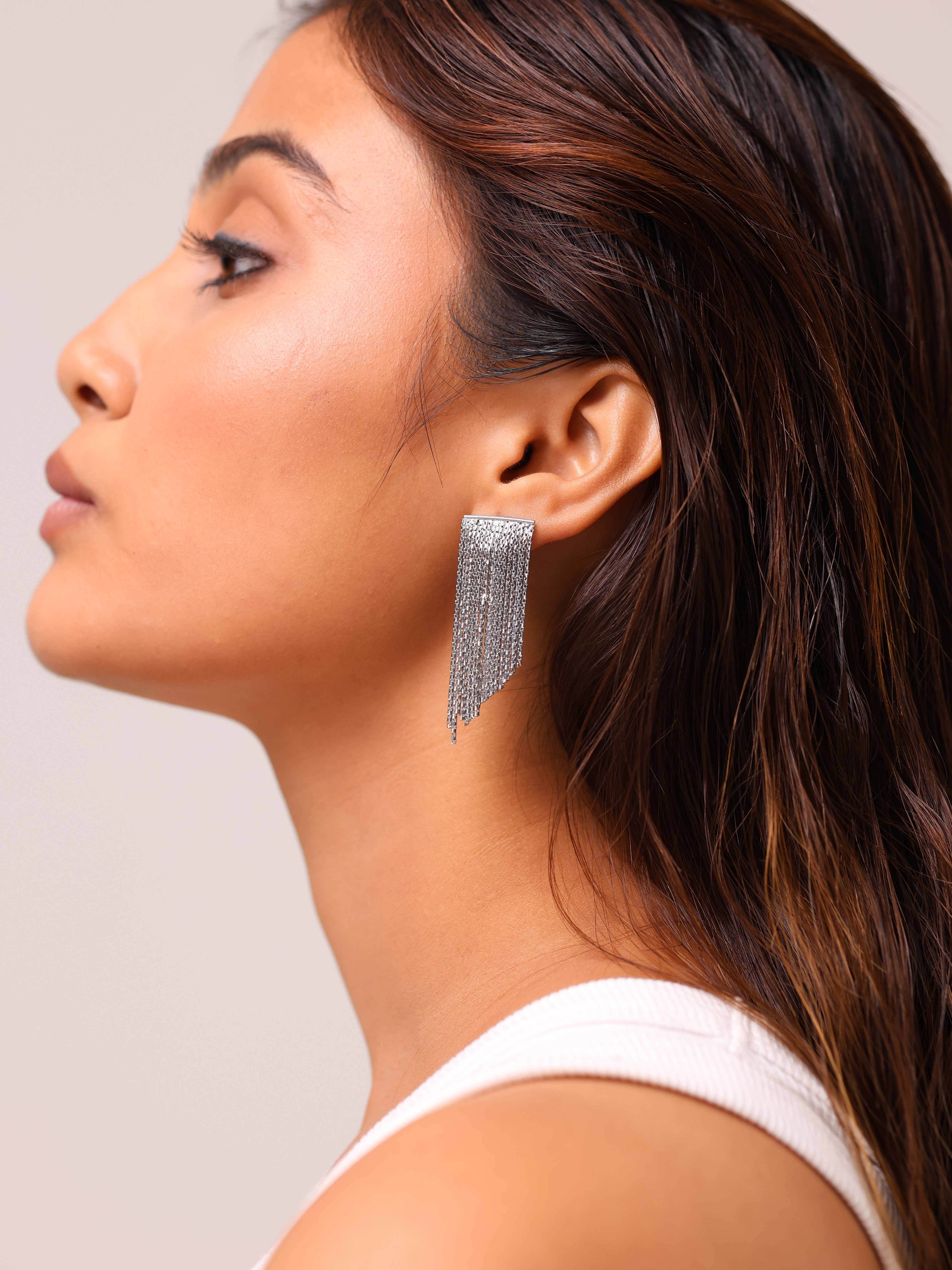 Fringe Drop Earrings
