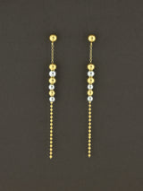 Binary Tassel Earrings