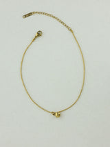 Sphere Drop Anklet