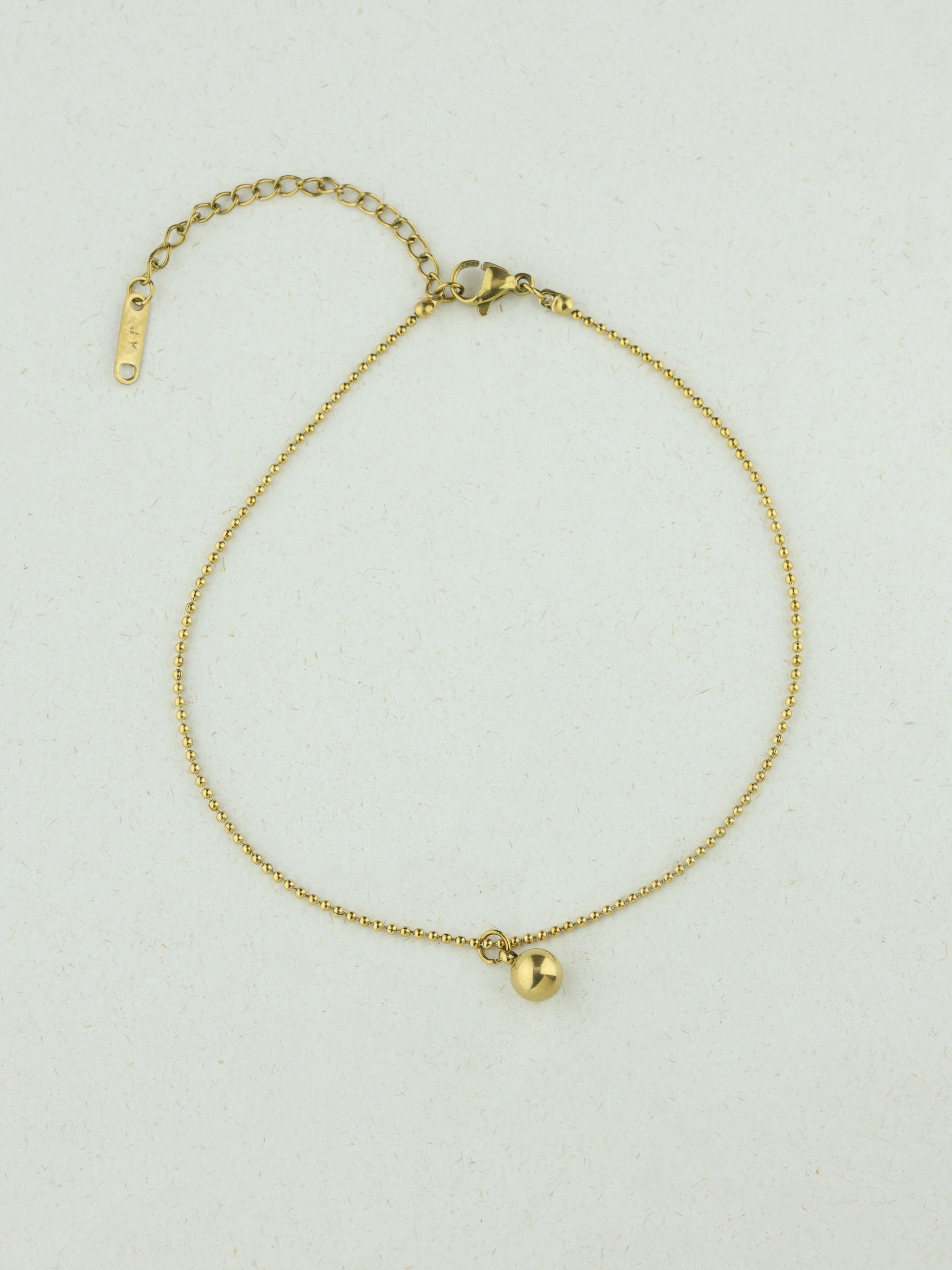 Sphere Drop Anklet
