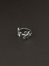Soft Bloom Petal Open Ring