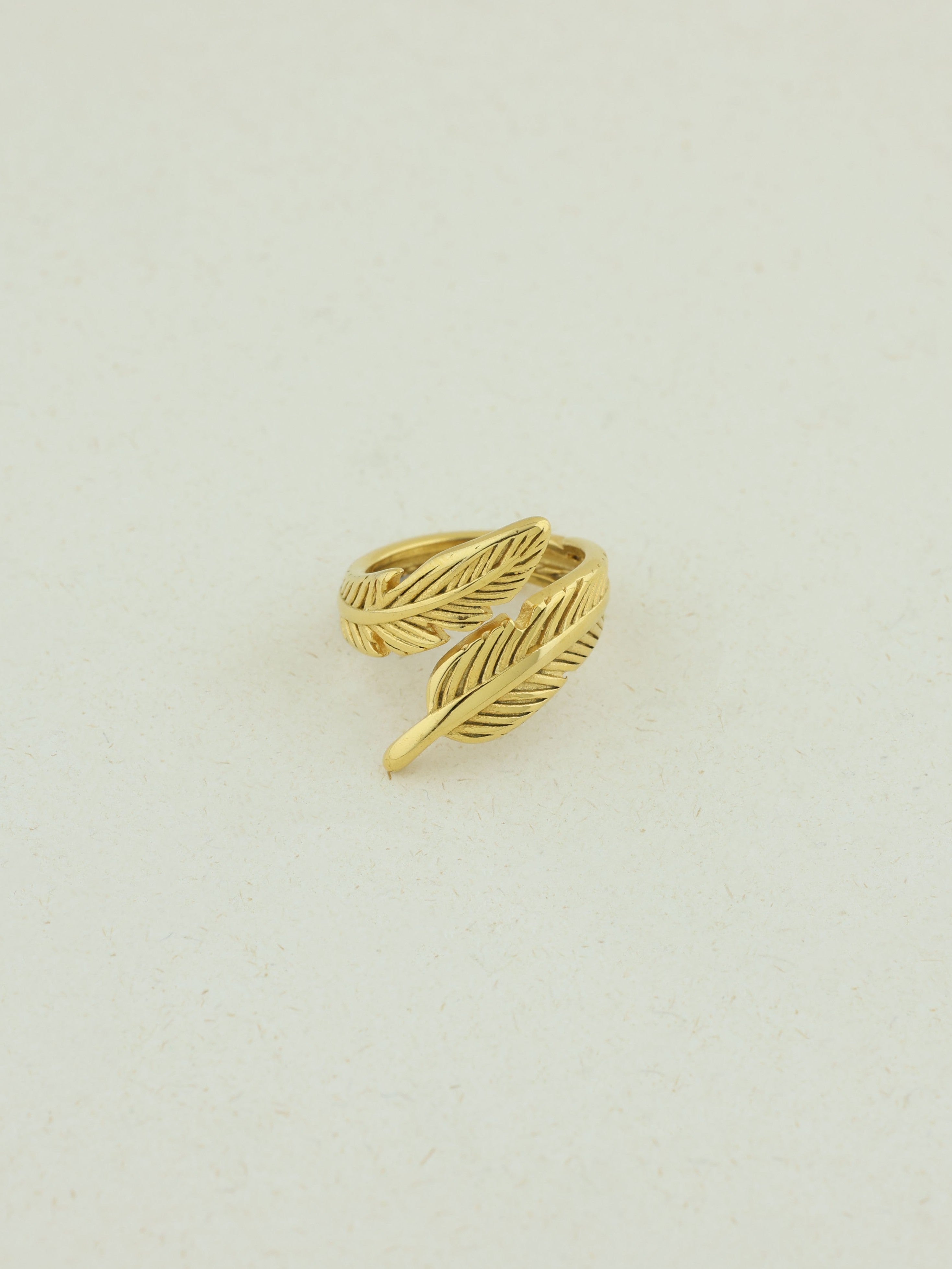 Feather Open Band Ring
