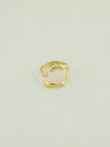 Adjustable Open Gold Ring