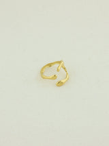 Adjustable Open Gold Ring