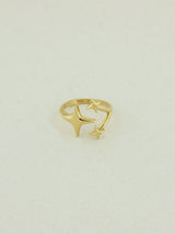 Star Open Adjustable Ring