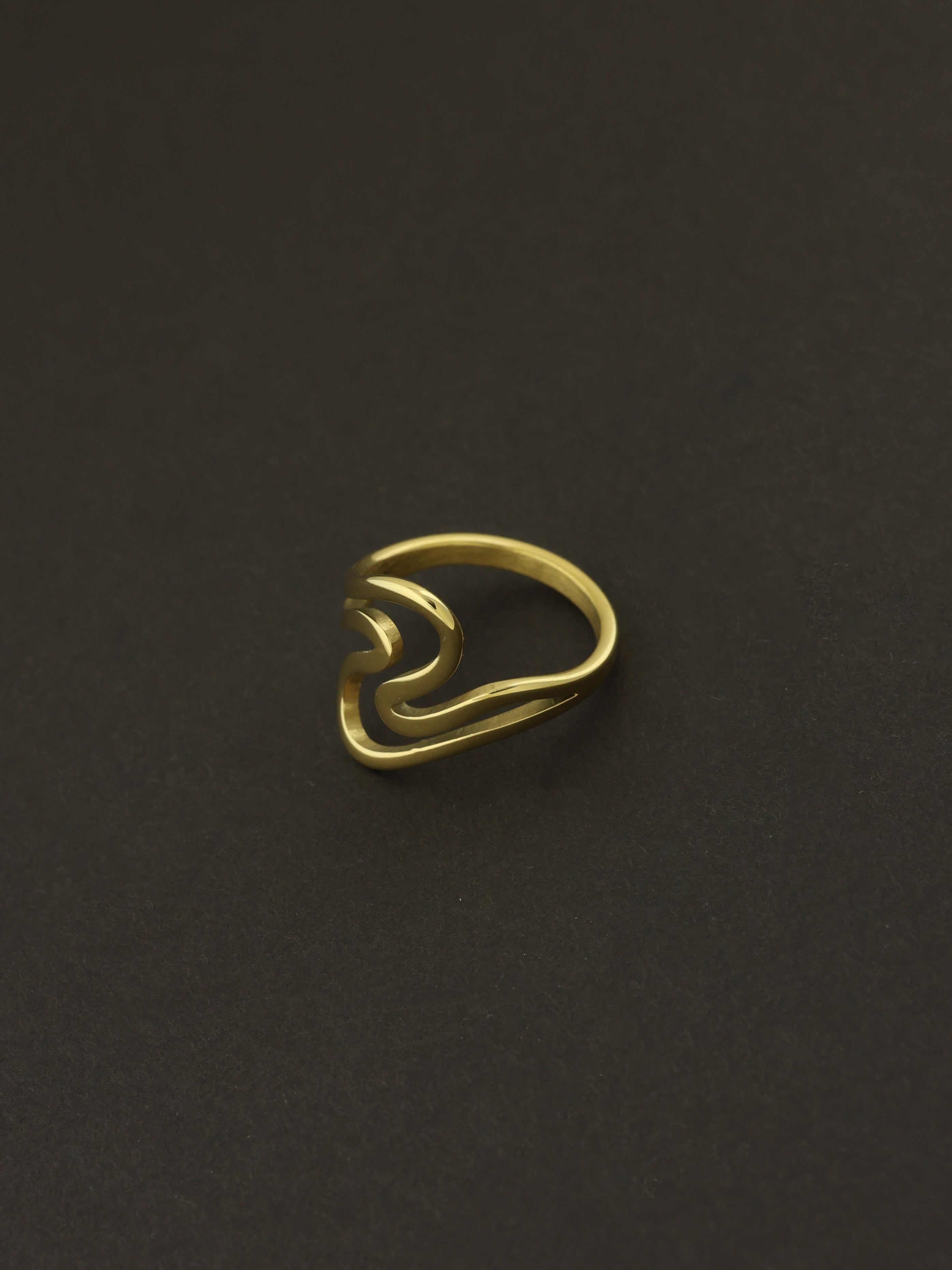 Golden Meander Ring