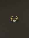 Pearl Ova Open Ring