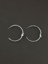 Tied Knot Hoops