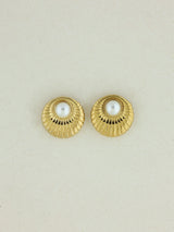 Shell Pearl Earring