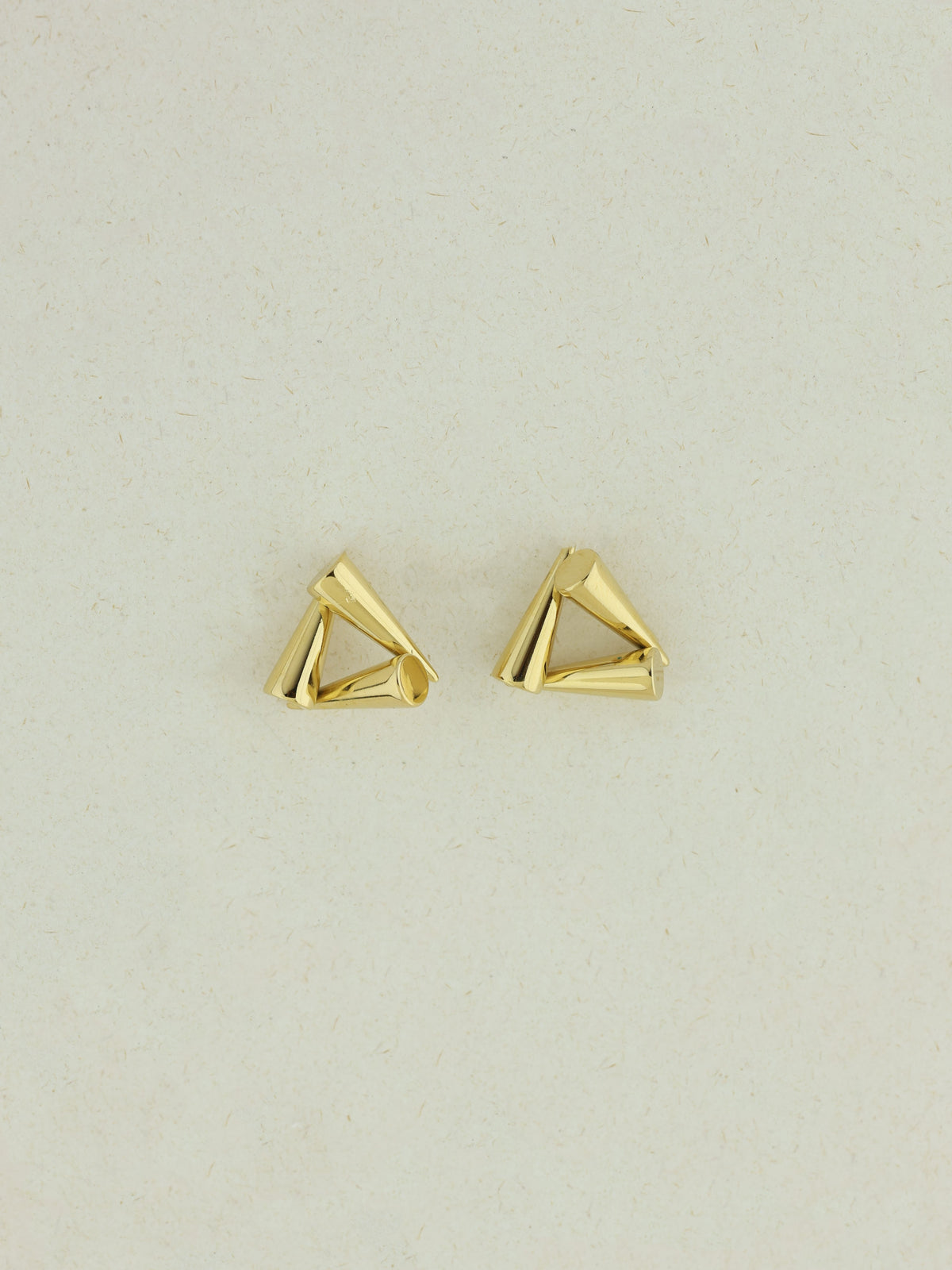 Geometric Triangle Earrings