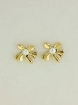 Orchid Pearl Earrings