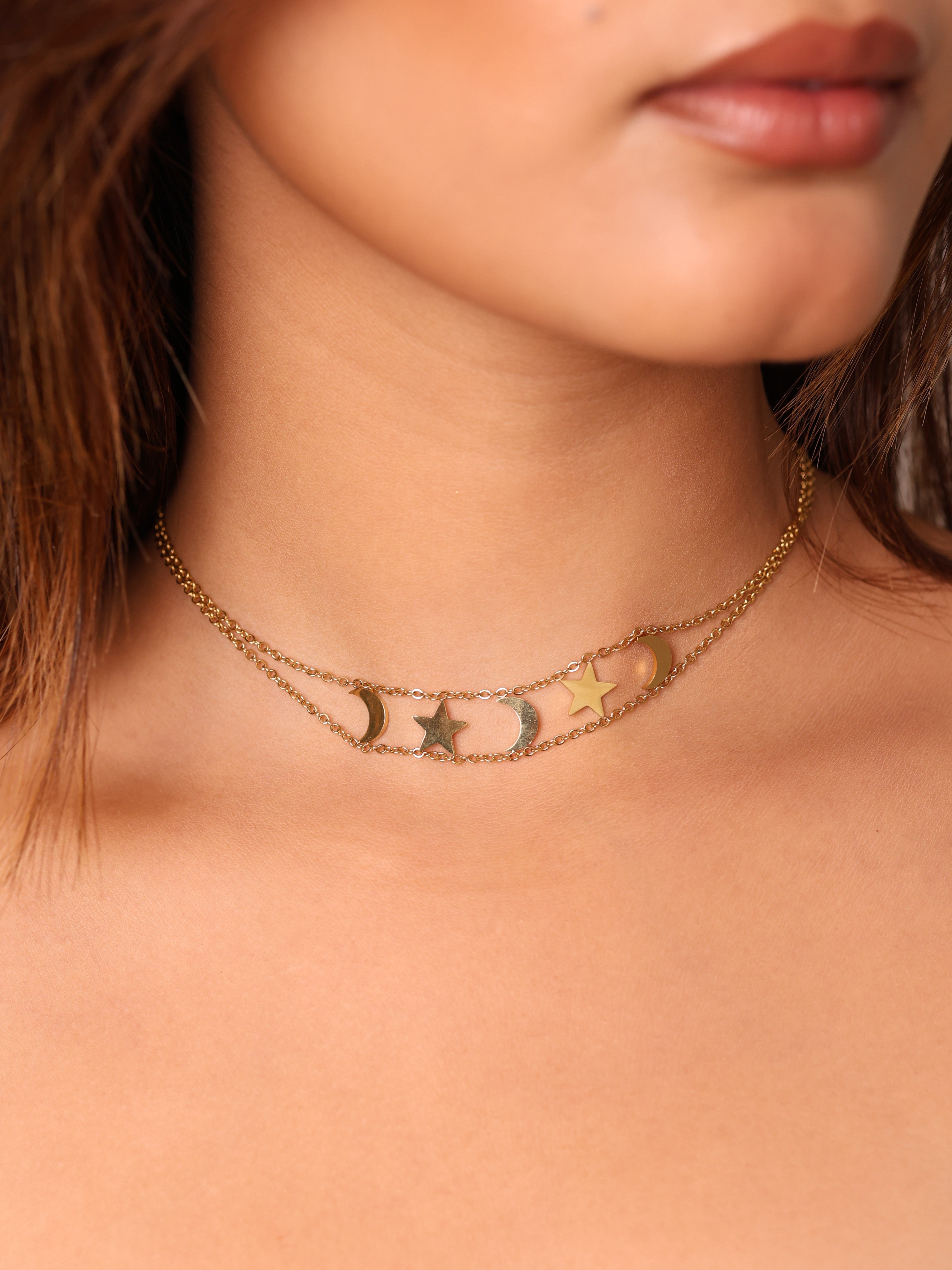 Lunar & Star Choker