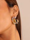 Harmonic Contrast Earrings