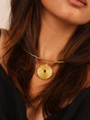 Spiral Pendant Choker