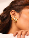 Orchid Pearl Earrings