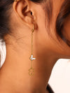Enchanted Flutter Drop Earrings