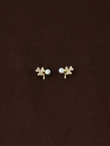 Dewdrop Trefoil Studs